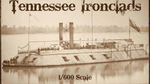1/600 scale resin Ironclads - Tennessee Ironclads