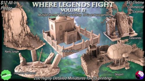 Where Legends Fight Volume 17