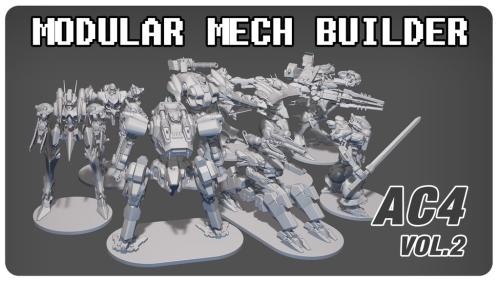 Modular Mech Builder AC4 Vol2