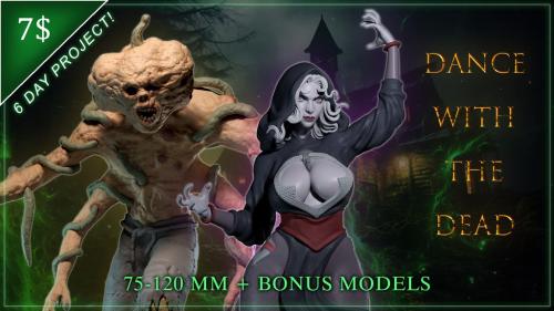 Dance with the dead - Halloween RPG figures