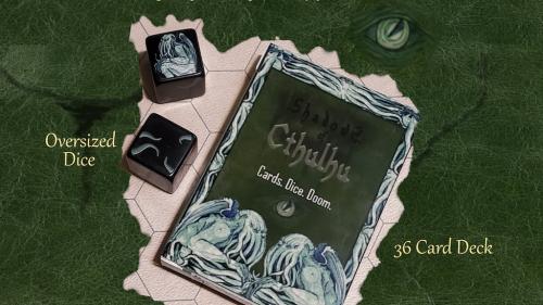 Shadows of Cthulhu: Cards, Dice, & Doom