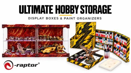 Display Boxes & Paint Organizers