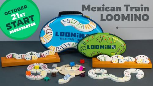 Mexican Train LOOMINO - Next Level Dominoes