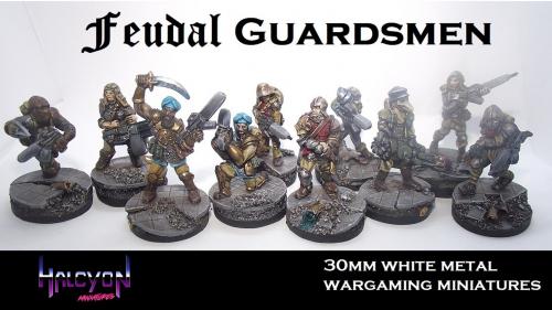 Feudal Guardsmen Miniatures