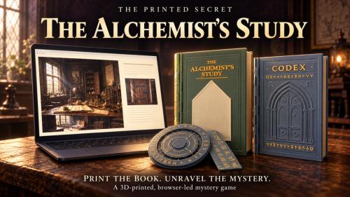 The Printed Secret: The Alchemist’s Study