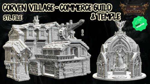 World of Pratheron : Corven Commerce Guild & Temple