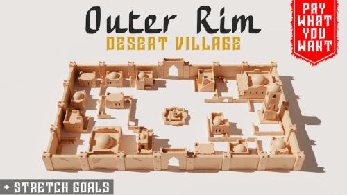 Outer Rim Desert Village - STL Files - Pay What You Want