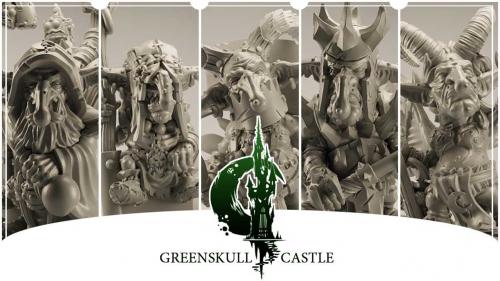 Greenskull Castle - Miniatures