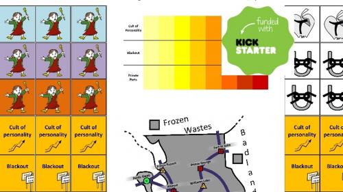 Christy s World: a satirical educational board Game