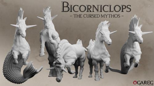 Bicorniclops - the cursed mythos - | 3D printable models