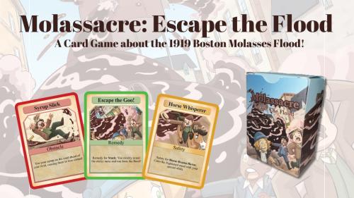 Molassacre: Historical Card Game on the 1919 Molasses Flood