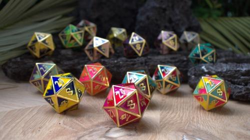 Summer of Color: Metal Dice