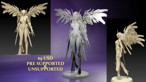 Raziel - Miniatures for Tabletop RPG - STL files