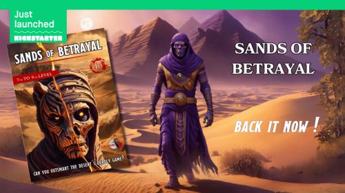 1st Adventures: Sands of Betrayal