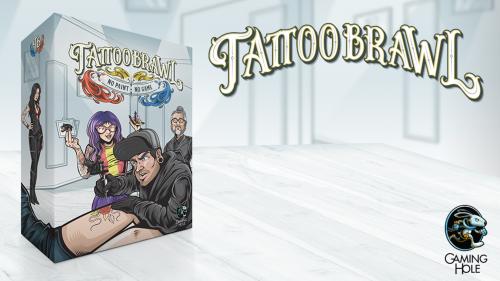 Tattoo Brawl: No Paint, No Game! - Strategic board game