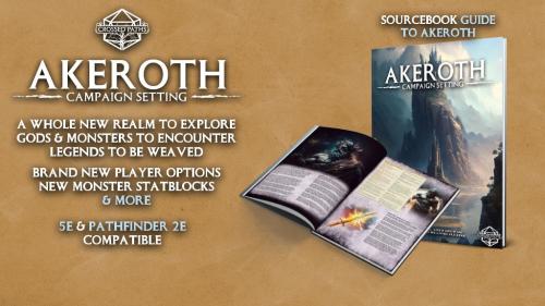 Akeroth: Campaign Setting Sourcebook (5e & PF2e compatible)
