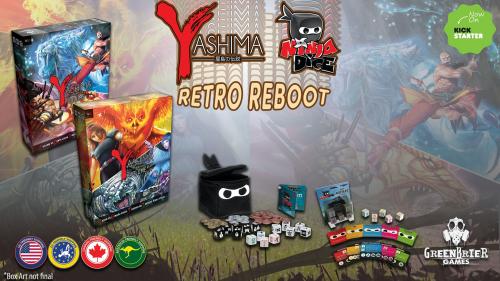 Retro Reboot! Yashima and Ninja Dice board games are back!