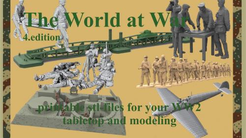 The World at War Figures, Buildings, Accessories printable