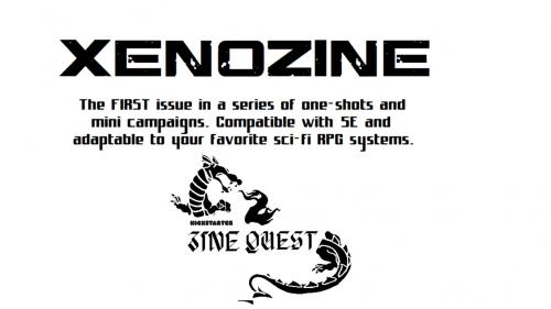 XENOZINE: A Zine Quest 5E Sci-Fi RPG One Shot Murder Mystery