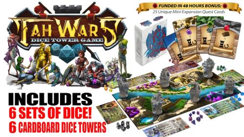 TAH WARS® Dice Tower Board Game