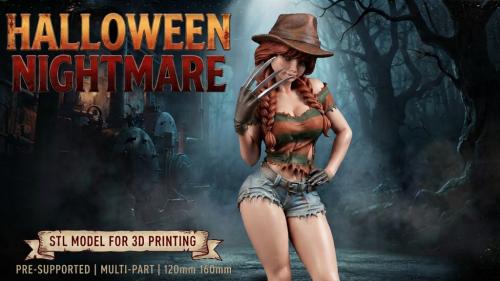 ⚔️ HALLOWEEN NIGHTMARE ⚔️ – 3D Printable STL Figure