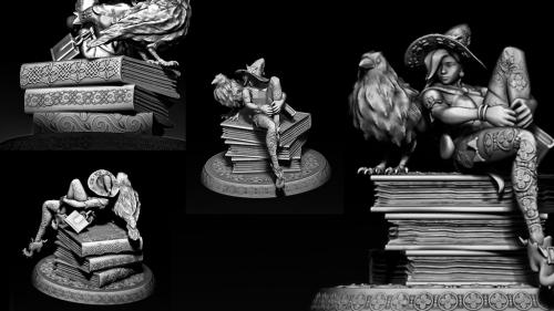 Merlon Summoner - STL FILES