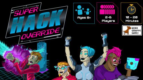 Super Hack Override: Pocket Sized Strategic Card Game