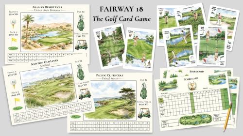 FAIRWAY 18 - The Golf Card Game
