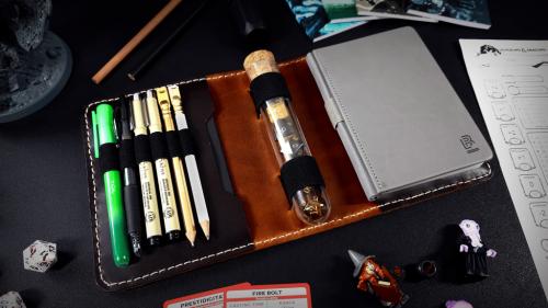 The Campaign Sleeve: A Leather TTRPG & 5e Journal Sleeve