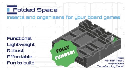 Folded Space - Board Game Inserts and Organisers