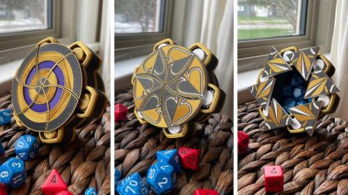 Gems + Artifacts: Mechanical Dice Boxes