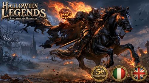 Halloween Legends Subclasses & Monsters for DnD 5e / 5.5e