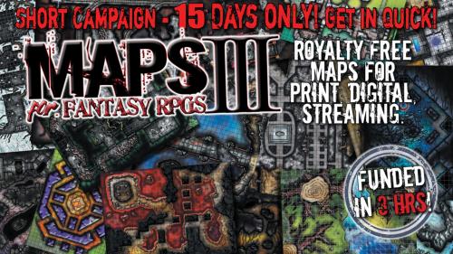 MAPS FOR FANTASY RPGs 3 - ROYALTY FREE MAPS