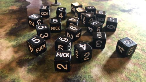 Fuck Yeah D6s - Six-Sided Dice