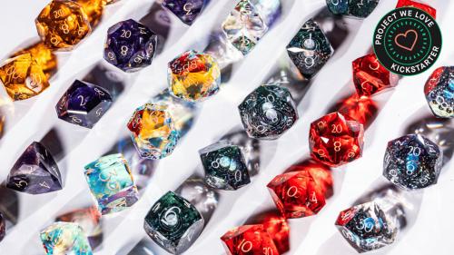 URWizards Prism Glass Dice: Colors and Refraction Magic