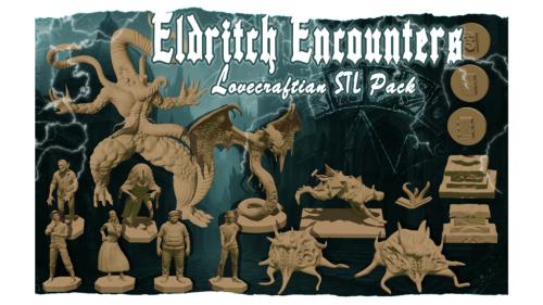 Eldritch Encounters | Lovecraftian STL Pack