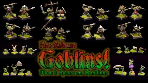 Old School Miniatures presents - Kev Adams Goblins! Wave 2