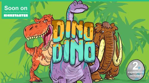 Dino Dino - A fun tile laying board game (relaunch)