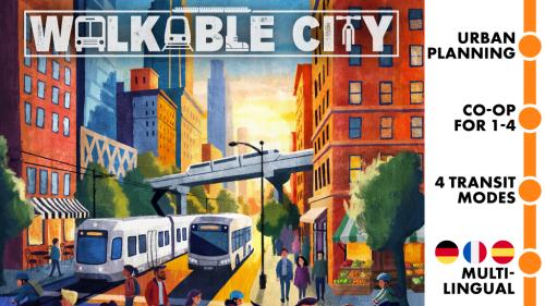 Walkable City - the Urban Planning Boardgame