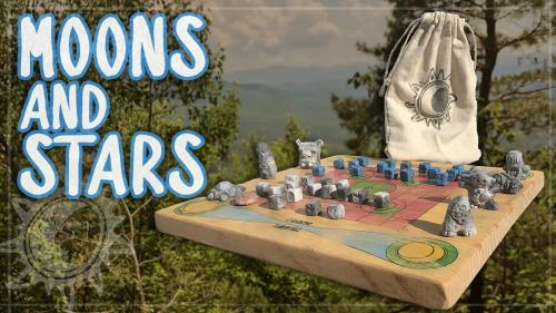 Moons & Stars - Handmade Strategy Boardgame