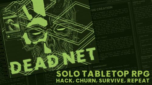 Dead Net - A Solo Tabletop RPG for High-Tech Low-Lifes