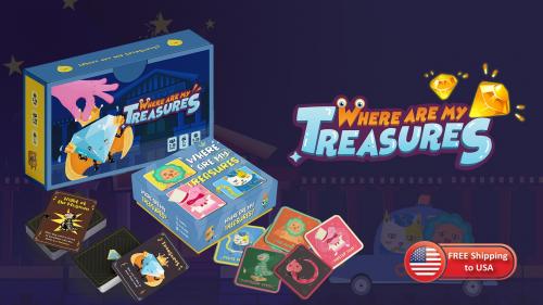 Where are my treasures: Card Game
