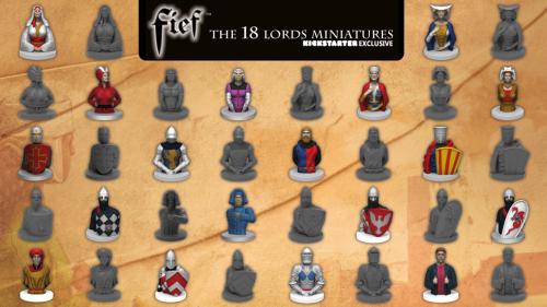 FIEF: The Lords Miniatures! KS Exclusive!