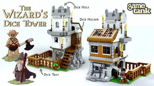 The Wizard s Dice Tower - A D&D Brick Set with a Campaign