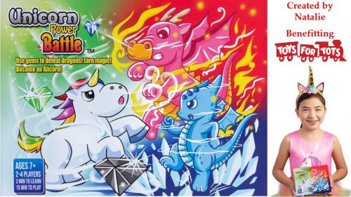 Unicorn Power Battle: Magical Game Designed by a 7 Year Old!