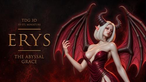 Erys - The Abyssal Grace | Succubus STL Display Figure