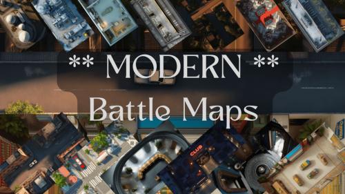 Modern RPG Battle Maps for Every Scenario – TTRPGs & VTT
