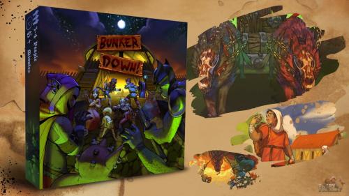 Bunker Down! - A Fantasy, Survival Boardgame