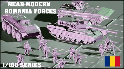 Near Modern Romania Forces 1/100 scale