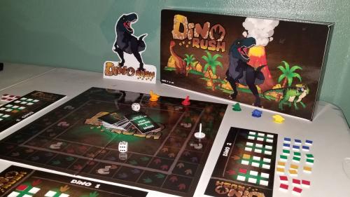 Dino Rush Board Game